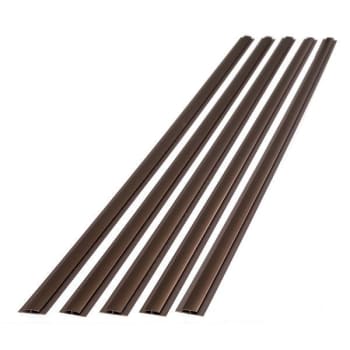 Fasade 47" Vinyl Divider Trim, Oil Rubbed Bronze, Package Of 5
