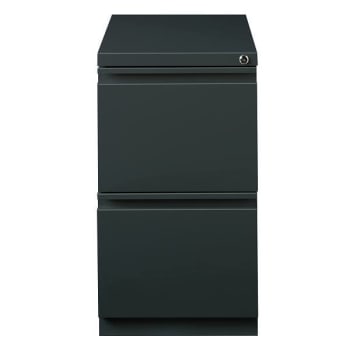 Image for Hirsh 20" Deep Mobile Pedestal File Cabinet 2 Drawer File-File, Letter Width, Charcoal from HD Supply