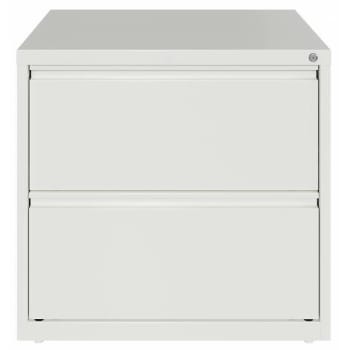 Image for Hirsh 30" Wide 2 Drawer Metal Lateral File Cabinet For Home And Office, Holds Letter, Legal And A4 Hanging Folders, White from HD Supply