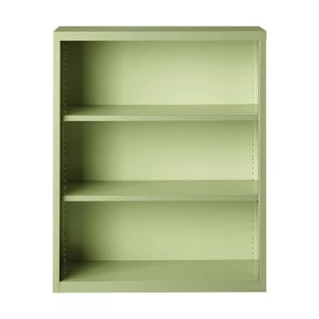 Image for Hirsh 3 Shelf Metal Bookcase, 42" Height, Putty from HD Supply