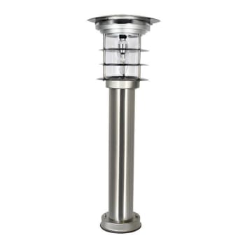 Image for Gama Sonic Solar Led Bollard Pathway Light With Ez Anchor, Silver , Package Of 2 from HD Supply