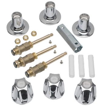 Danco Tub/Shower 3-Handle Remodeling Kit For Price Pfister Verve In Chrome