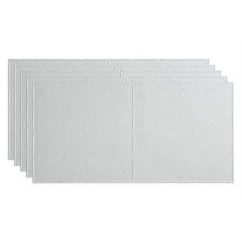 Image for Fasade 2'x4' Border Fill Glue Up Ceiling Panel, Matte White, Package Of 5 from HD Supply