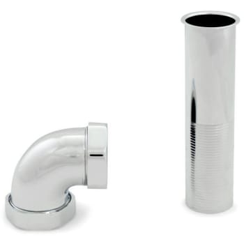 Zurn Flanged Tube With Elbow Nut And Gasket For Concealed Manual Flush Valve