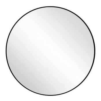Image for Design House Kenna Round Wall Mirror With Black Frame, 28" from HD Supply
