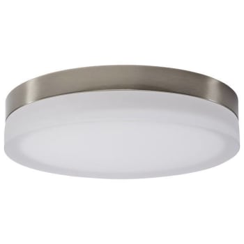 Image for Satco Pi 14in Led Flush Mount Bn Finish Frosted Etched Glass Cct Selectable 120v from HD Supply