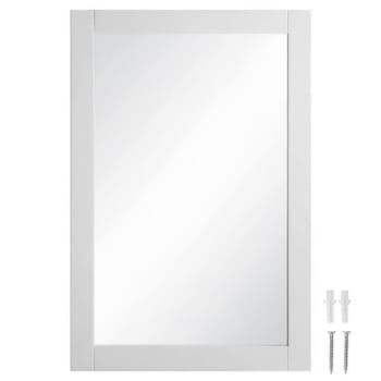 Image for Design House Shorewood Rectangular Wooden Wall Mirror In White, 30" By 20" from HD Supply
