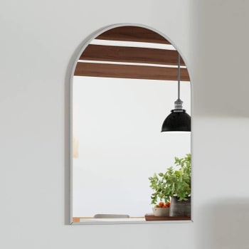 Image for Design House Maeve Arched Wall Mirror With Silver Frame, 30" By 20" from HD Supply