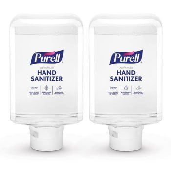 Purell Es10 Automatic Advanced Hand Sanitizer Foam 1200 Ml Refill Case Of 2