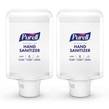 Purell Es10 Advanced Hand Sanitizer Fragrance Free Foam 1200ml Case Of 2