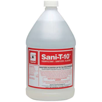 Image for Spartan Sani-T-10 1 Gal Sanitizer Case Of 4 from HD Supply