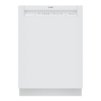 Image for Bosch 100 Series 24" White Tall Tub Dishwasher With Hybrid Stainless Steel Tub from HD Supply