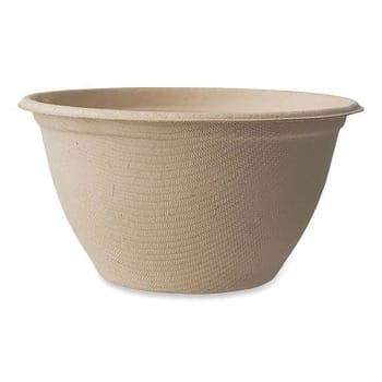Image for World Centric Fiber Bowl 6oz Natural Paper Case Of 1000 from HD Supply