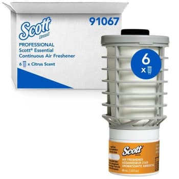 Image for Scott Essential Continuous Release Air Freshener, Citrus Scent (6-Case) from HD Supply