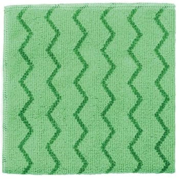 Image for Rubbermaid Commercial Hygen General Purpose Green Microfiber Cloth Case Of 12 from HD Supply