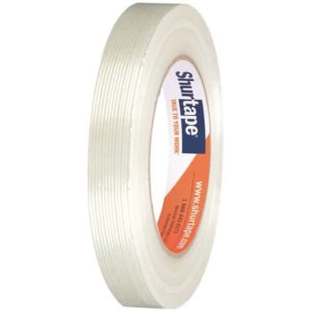 Image for Shurtape Gs 490 Fiberglass Tape 18 Mm X 55 M 4.5 Mils White 1 Case Case Of 48 from HD Supply