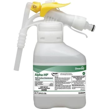 Image for Diversey Alpha-Hp Multi-Surface Disinfectant Cleaner Rtd 1.5 L Case Of 2 from HD Supply