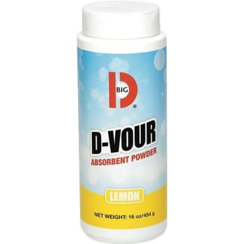 Image for Big D-Vour 16 Oz Lemon Absorbent Powder Case Of 6 from HD Supply