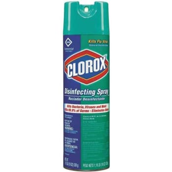 Image for Clorox 19 Oz Disinfecting Aerosol Spray Case Of 12 from HD Supply