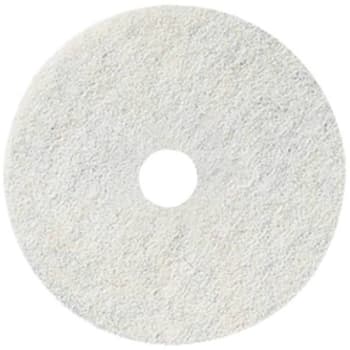 Renown 20" Polishing Floor Pad, White, Case Of 5