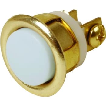 Image for Newhouse Hardware 5/8" Unlighted Flush Mount Door Chime Button from HD Supply