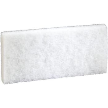 Image for 3m 4.6" X 10" Doodlebug White Cleaning Pad Case Of 20 from HD Supply