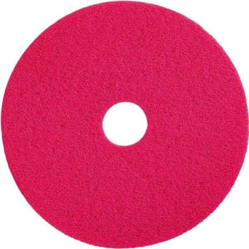 Image for 3m 20" Red Buffer Pad 5100 Case Of 5 from HD Supply
