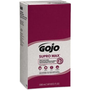 Image for Gojo Supro Max Hand Cleaner, Cherry, 5000 mL Heavy Duty Hand Cleaner Refill For Gojo PRO Touch-Free Dispenser, Case Of 2 from HD Supply