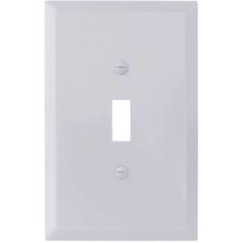 Image for Titan3 White Smooth 1-Gang Toggle Jumbo Metal Wall Plate Package Of 20 from HD Supply