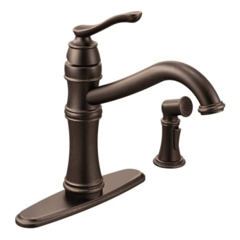Moen Belfield Oil Rubbed Bronze 1.5GPM One-Handle Kitchen Faucet with Duralock