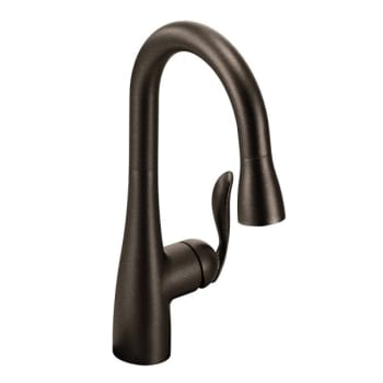 Moen® Arbor™ Pull-Down Bar Faucet, 1.5 GPM, Oil Rubbed Bronze, 1 Handle