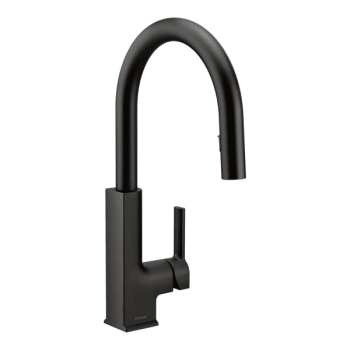 Image for Moen® Sto™ Pull-Down Kitchen Faucet, 1.5 Gpm, Matte Black, 1 Handle from HD Supply