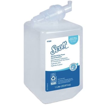 Image for Scott 1.0 L Clear Fresh Scent Moisturizing Foam Hand Sanitizer Case Of 6 from HD Supply