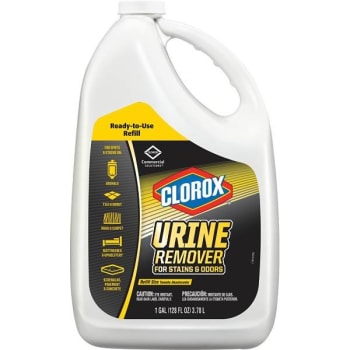 Clorox 128 Oz Urine Remover Refill Bottle For Stains And Odors Case Of 4