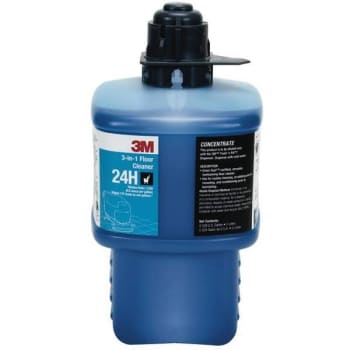 3m 2 Ltr Twist' Fill 3-"1 Floor Cleaner 24h Concentrate Gray Cap Case Of 6