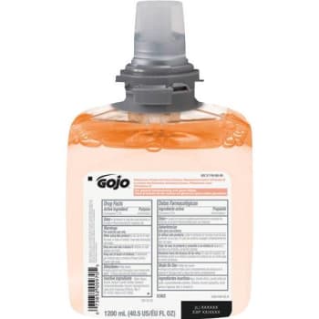 Image for Gojo Tfx Antibacterial Handwash Fresh Fruit Scent 1200ml Refills Case Of 2 from HD Supply