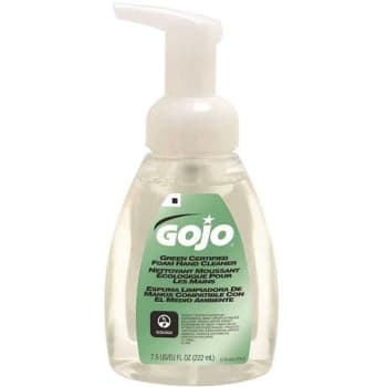 Image for Gojo Fragrance-Free 7.5 Flozgreen Certified Foam Hand Cleaner Case Of 6 from HD Supply