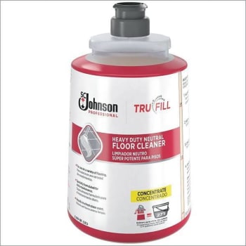 Sc Johnson Professional Trufill Heavy Duty Neutral Fl Cleaner 2 Liter Case Of 2