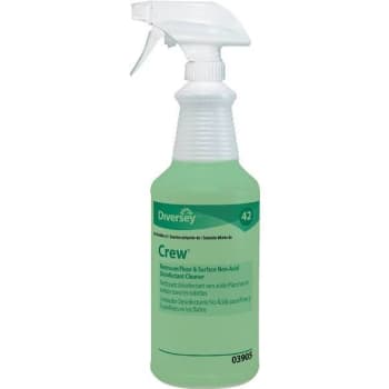 Crew 32 Oz Empty Spray Bottle Restroom Non-Acid Disinfectant Cleaner Case Of 12
