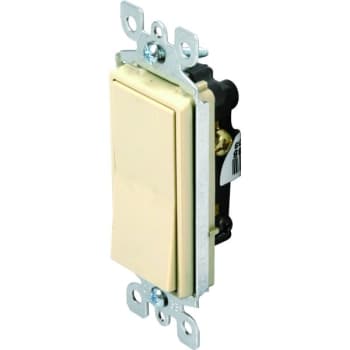 Image for Maintenance Warehouse® 15 Amp 3-Way Decorator Wall Switch (Ivory) from HD Supply