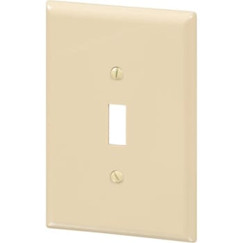 Image for Maintenance Warehouse® Jumbo Switch Plate (10-Pack) (Ivory) from HD Supply