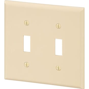 Image for Maintenance Warehouse® 2-Gang Wall Plate (10-Pack) (Ivory) from HD Supply