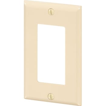 Maintenance Warehouse® 1-Gang Polycarbonate Decorator Wall Plate (10-Pack) (Ivory