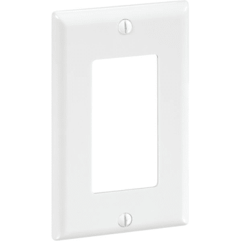 Image for Maintenance Warehouse® 1-Gang Decorator Wall Plate (White) from HD Supply