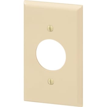 Image for Maintenance Warehouse® 1-Gang Polycarbonate Wall Plate (Ivory) from HD Supply