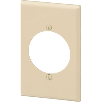 Image for Maintenance Warehouse® 1-Gang Polycarbonate Receptacle Plate (Ivory) from HD Supply