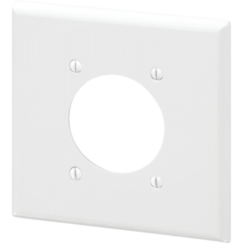 Image for Maintenance Warehouse® 2-Gang Plastic Wall Plate (White) from HD Supply