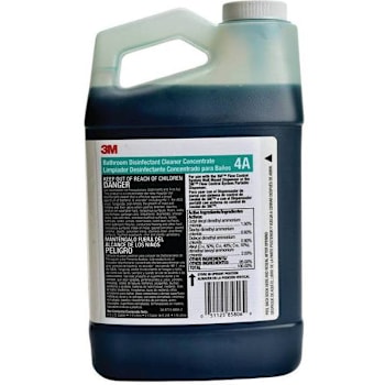 Image for 3m 0.5 Gal Bathroom Disinfectant Cleaner 4a Flow Control System Case Of 4 from HD Supply
