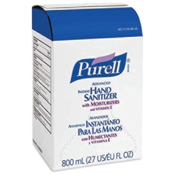 Image for Purell Advanced Hand Sanitizer 800ml Refill For Gojo Dispenser Case Of 12 from HD Supply