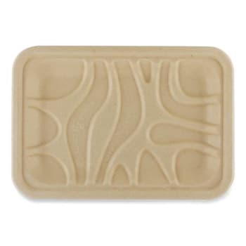 World Centric Fiber Trays 5.7 X 8.2 X 0.6 Case Of 500